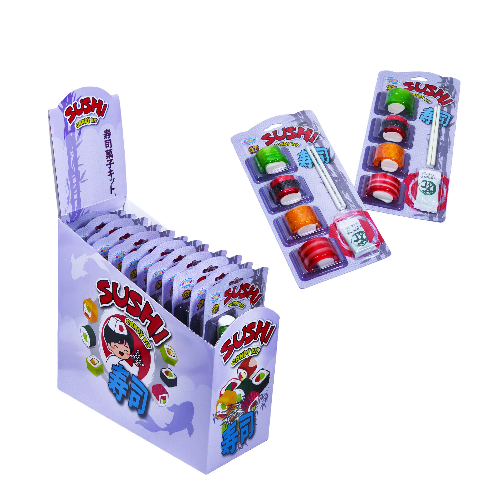 Sushi Candy Kit — cu bețișoare 43 g