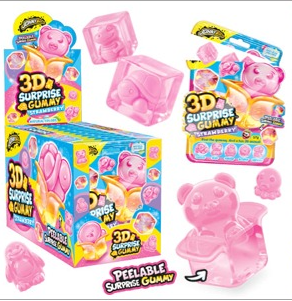3D Surprise Gummy Strawberry