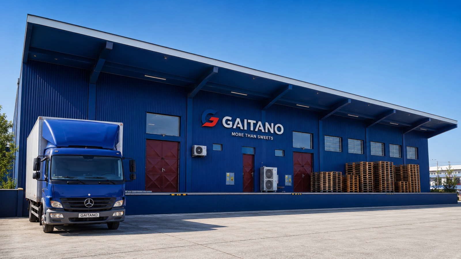 Depozitul central GAITANO și flota de distribuție