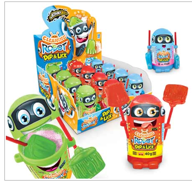 Cleaning Robot Dip & Lick