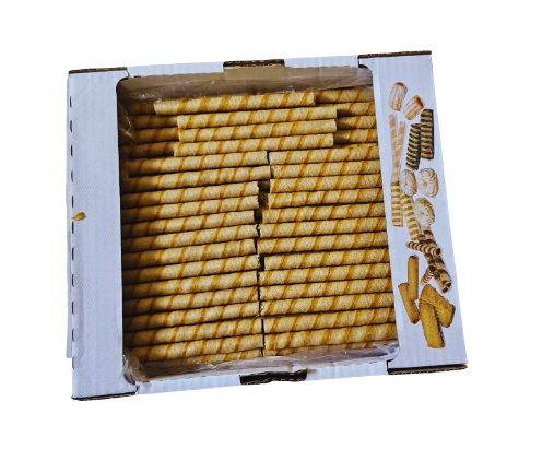 Rulouri crocante cu caramel — 1,3 kg