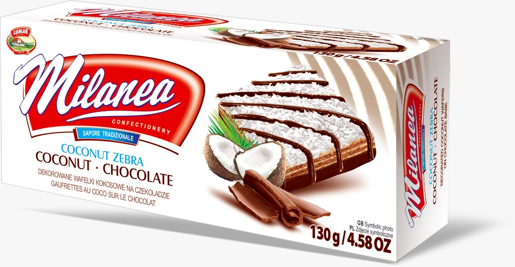 Milanea Coconut Zebra — 130 g