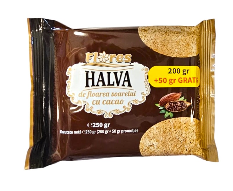 Halva de floarea-soarelui cu cacao