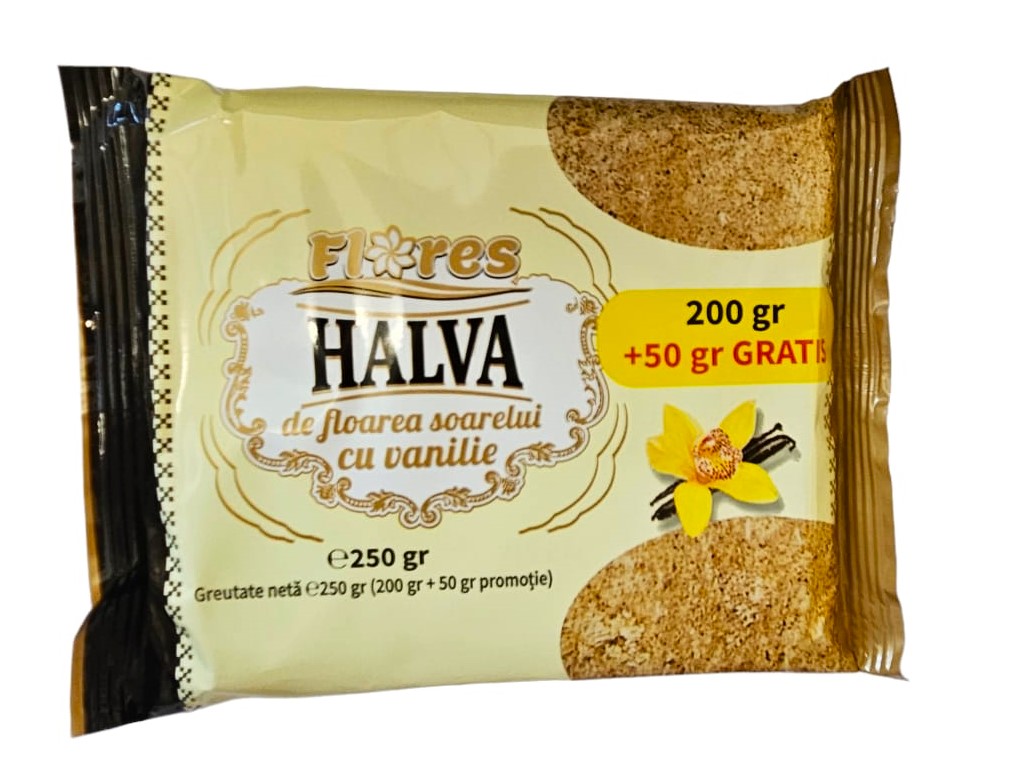 Halva de floarea-soarelui cu vanilie