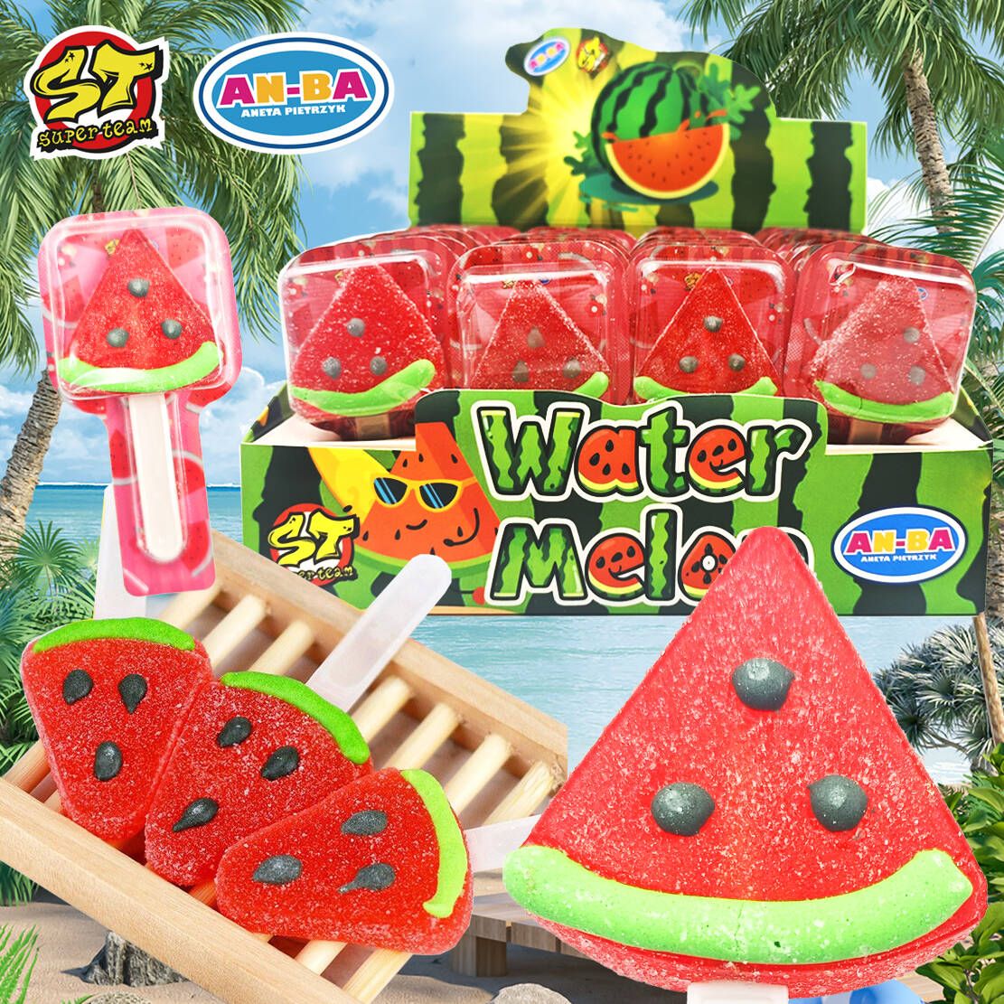 Water Melon — Lollipop Jelly