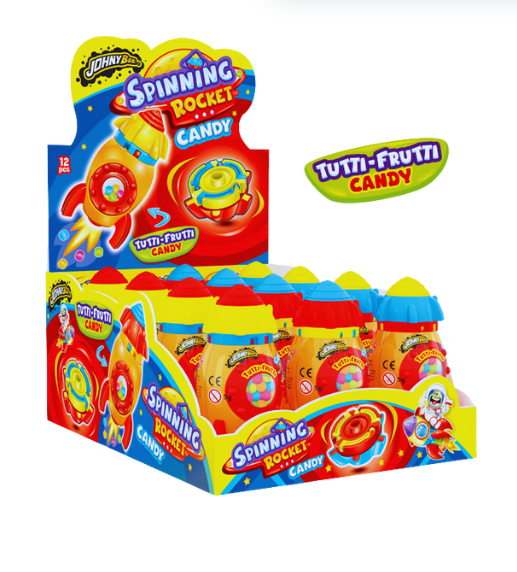 Spinning Rocket Candy