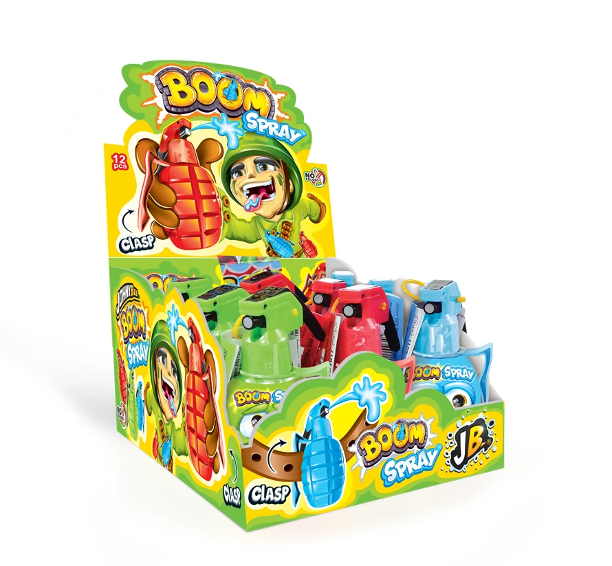 Boom Spray — display de raft