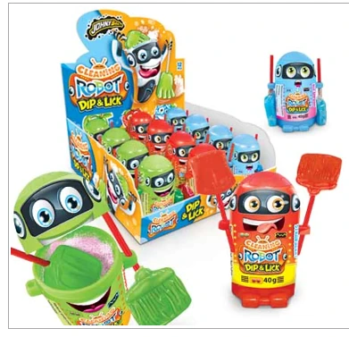Cleaning Robot Dip & Lick