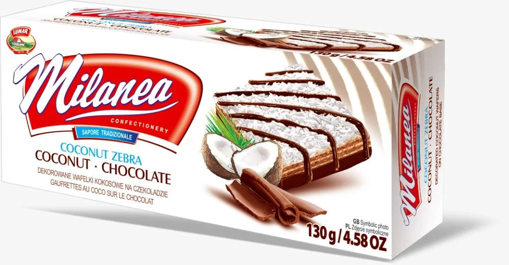 Milanea Coconut Zebra — 130 g