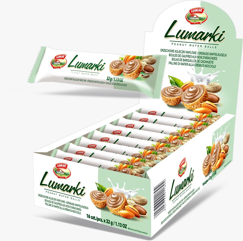 Lumarki Peanut — display 16 x 32 g
