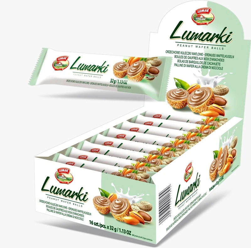 Lumarki Peanut — display 16 x 32 g